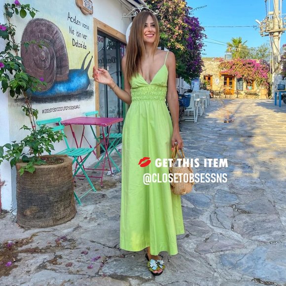 ZARA A-Line Midi Dress* - Picture 13 of 16